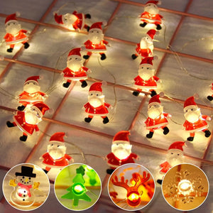 Santa Claus LED Light String