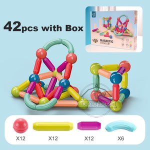 Children's Magnetic Building Block Toy Set