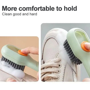 Soft Bristled Liquid Shoe Brush