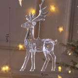 Crystal Deer Wreath Hanging