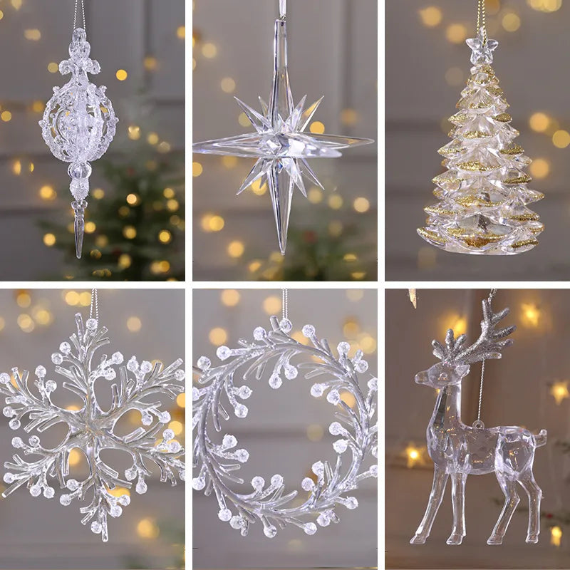 Crystal Deer Wreath Hanging