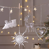 Crystal Deer Wreath Hanging