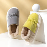 Warm Plush Cotton Slippers
