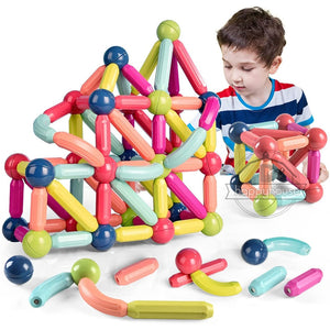 Children's Magnetic Building Block Toy Set